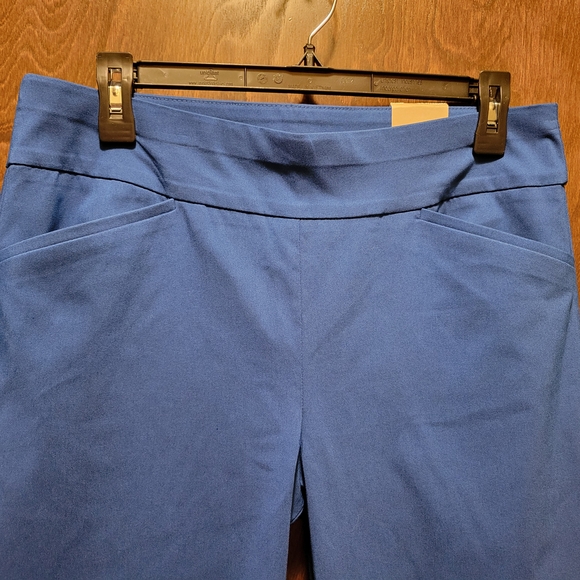 NWT Chico's Vibrant Blue Ankle Pants - Picture 2 of 11